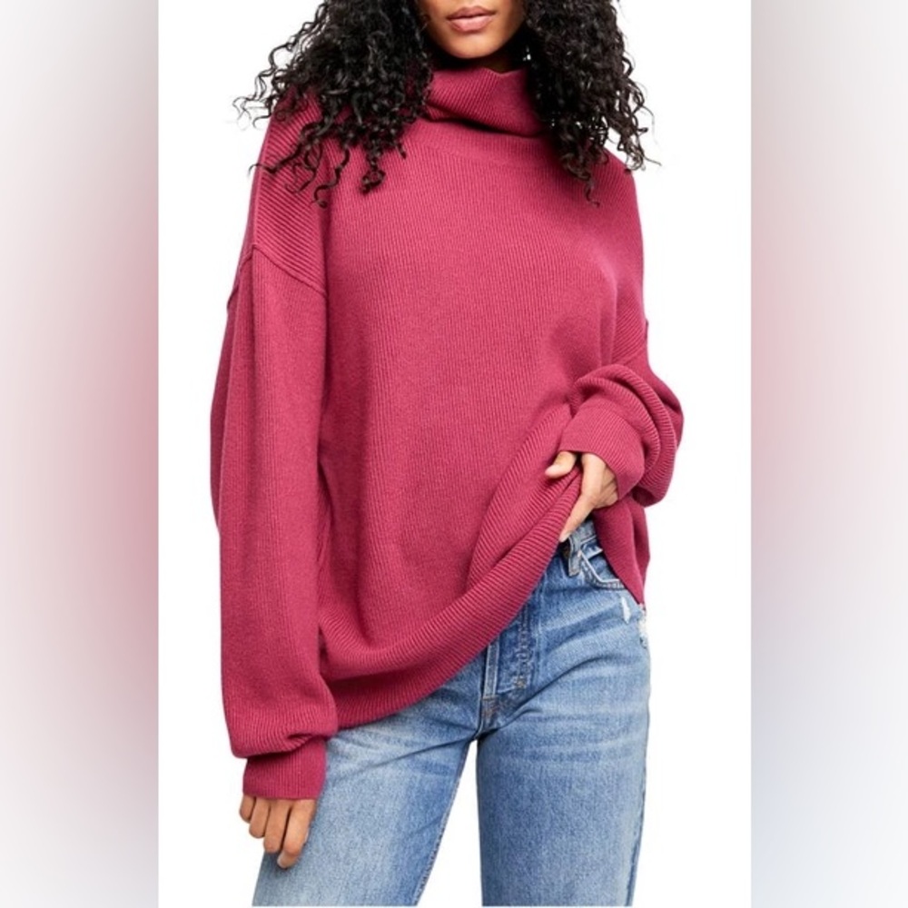 Free People Softly Structured Knit Tunic NWT